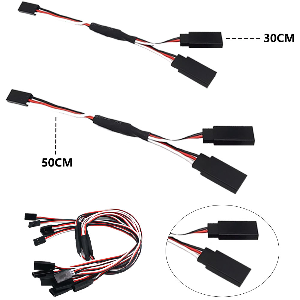 Rc Helicopter Parts - Cavo di prolunga servo RC 5/8/10