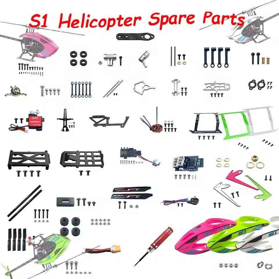 Rc Helicopter Bag - Goosky S1 Accessori per elicotteri telecomandati
