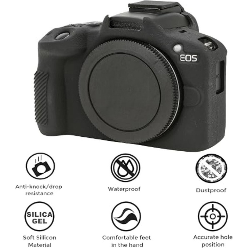 Canon Camera Eos R50 - Custodia Protettiva in Silicone R50 per
