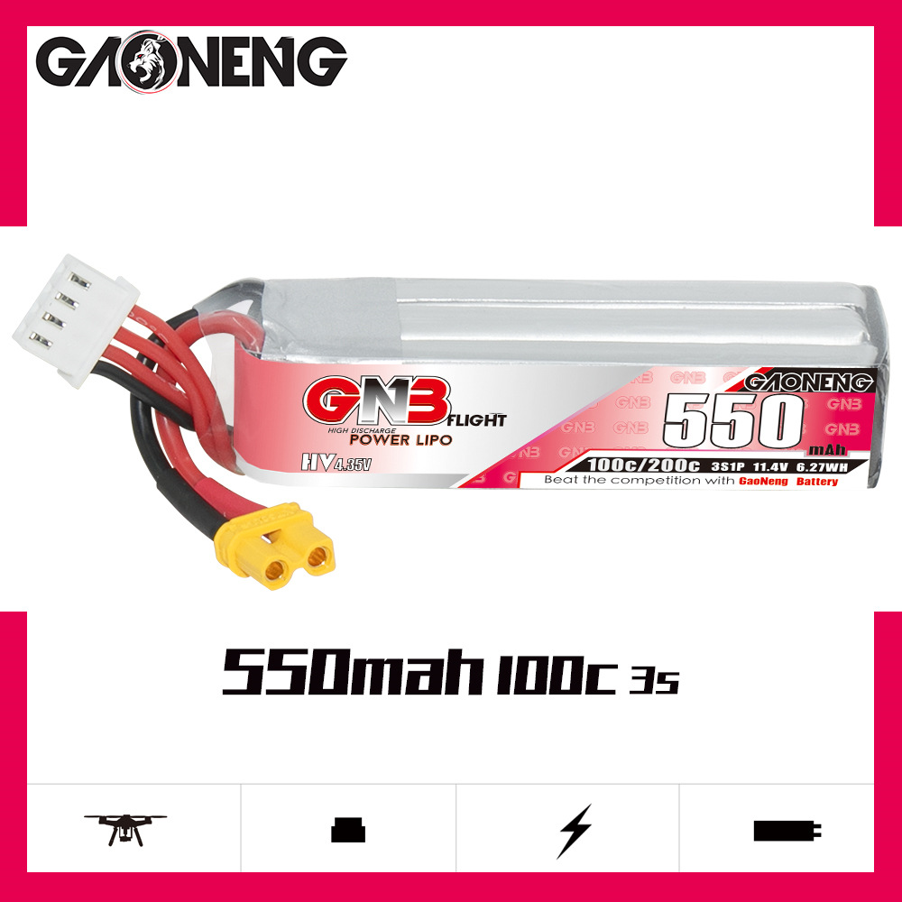 Batteria Lipo GNB HV 11.4V 550 - Rc Helicopter Parts recensione e prezzo
