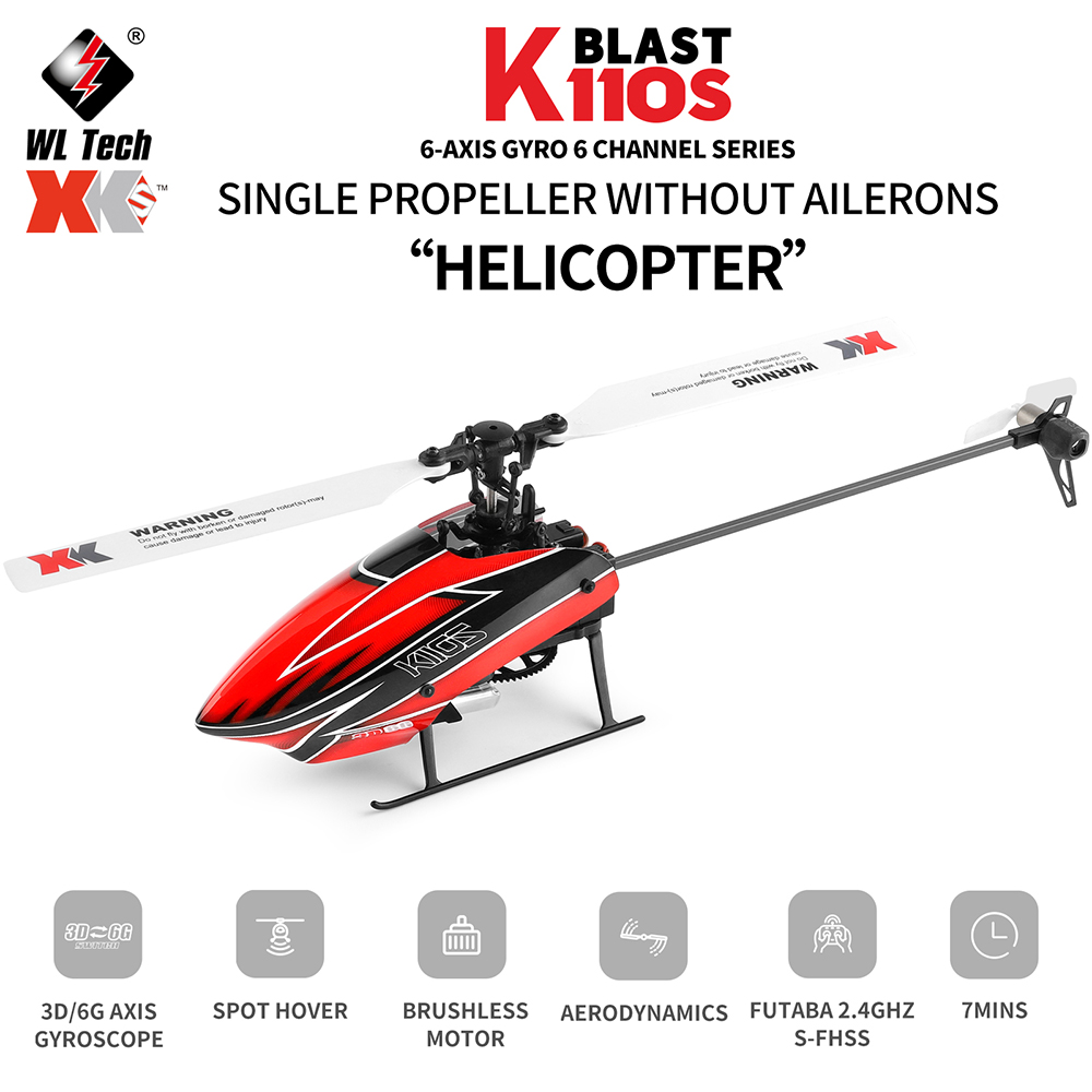Wltoys XK K110S 6CH 3D 6G Syst - Rc Helicopter Nitro recensione e prezzo